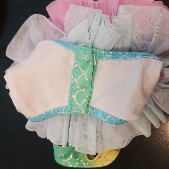 CAT & JACK Mermaid Tutu One Pice Swimsuit ~ 2T - Picture 9 of 11